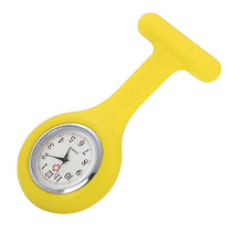 Load image into Gallery viewer, Hot Sell Pocket Watches Silicone Nurse Watch Brooch Tunic Fob Watch With Free Battery Doctor Medical reloj de bolsillo QG